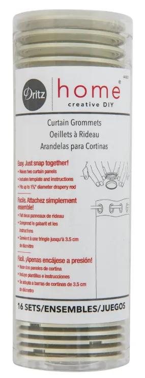 1-9/16" Curtain Grommets, 16 Sets