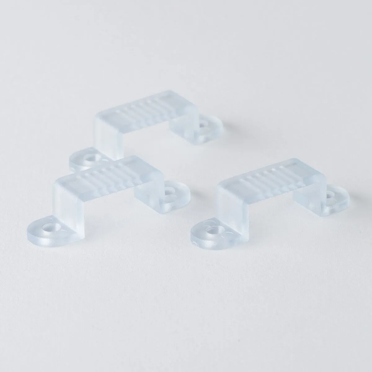 120V RGB LED Strip Lights - Plastic Mounting Brackets - LED Accessories