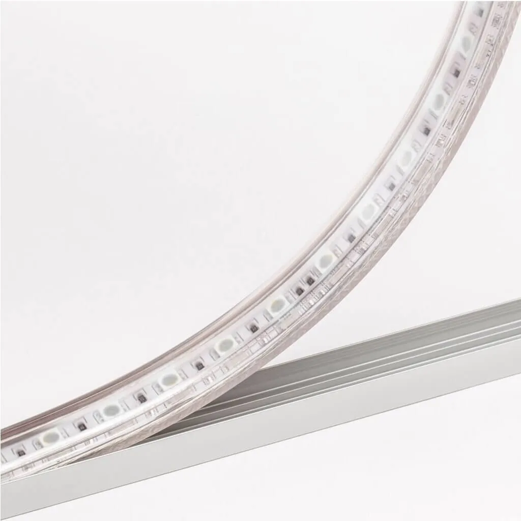 120V RGB Strip Lights - Aluminum U Channel - LED Accessories