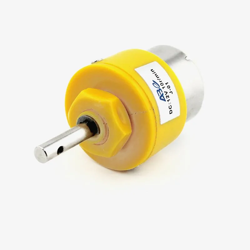 12V 10RPM Geared DC Motor