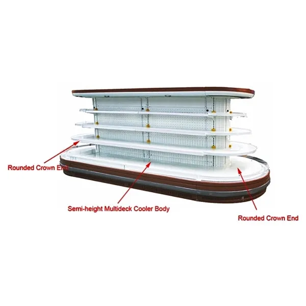 150'' CHEF Island Supermarket Merchandiser - 17RHEA187