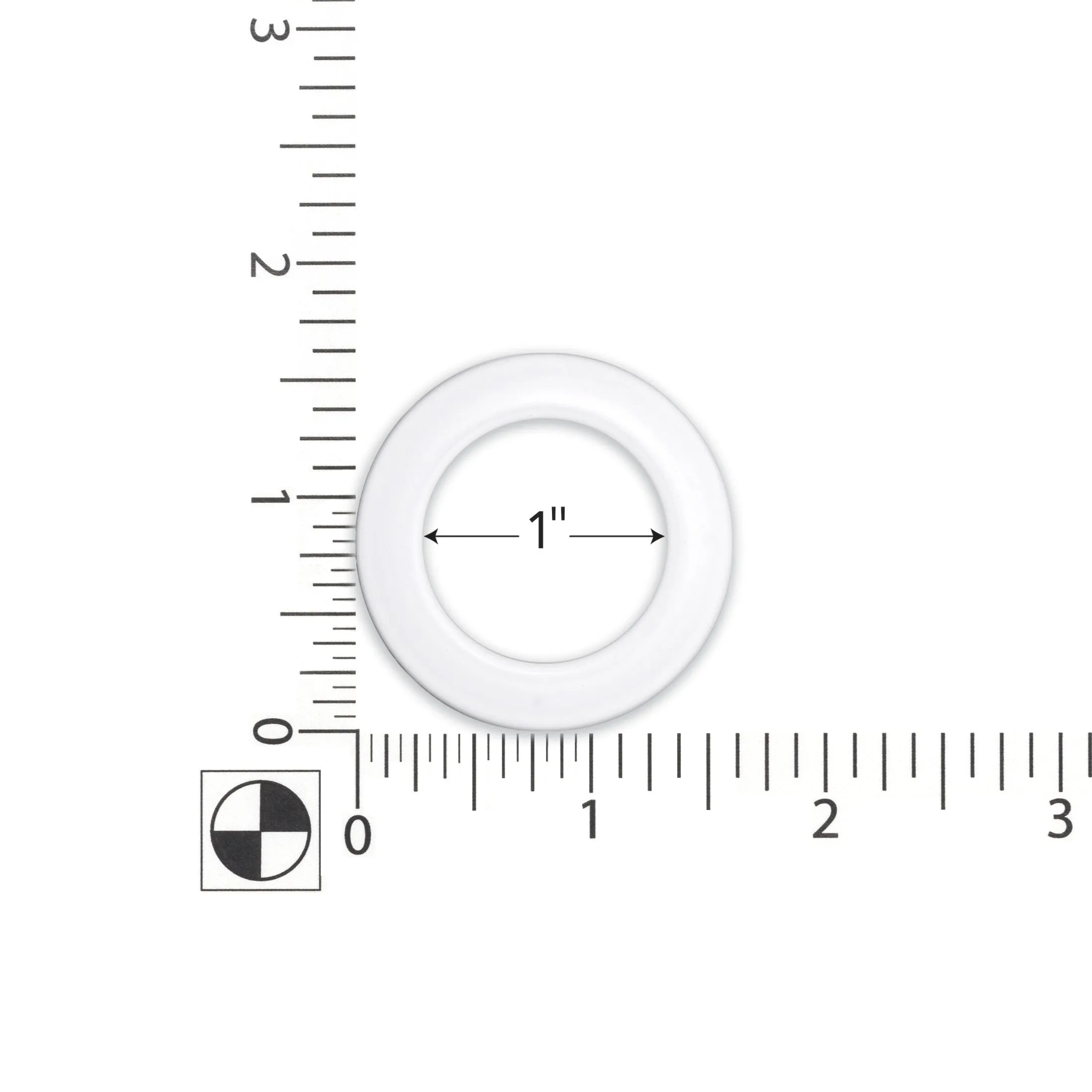 1" Curtain Grommets, 8 Sets