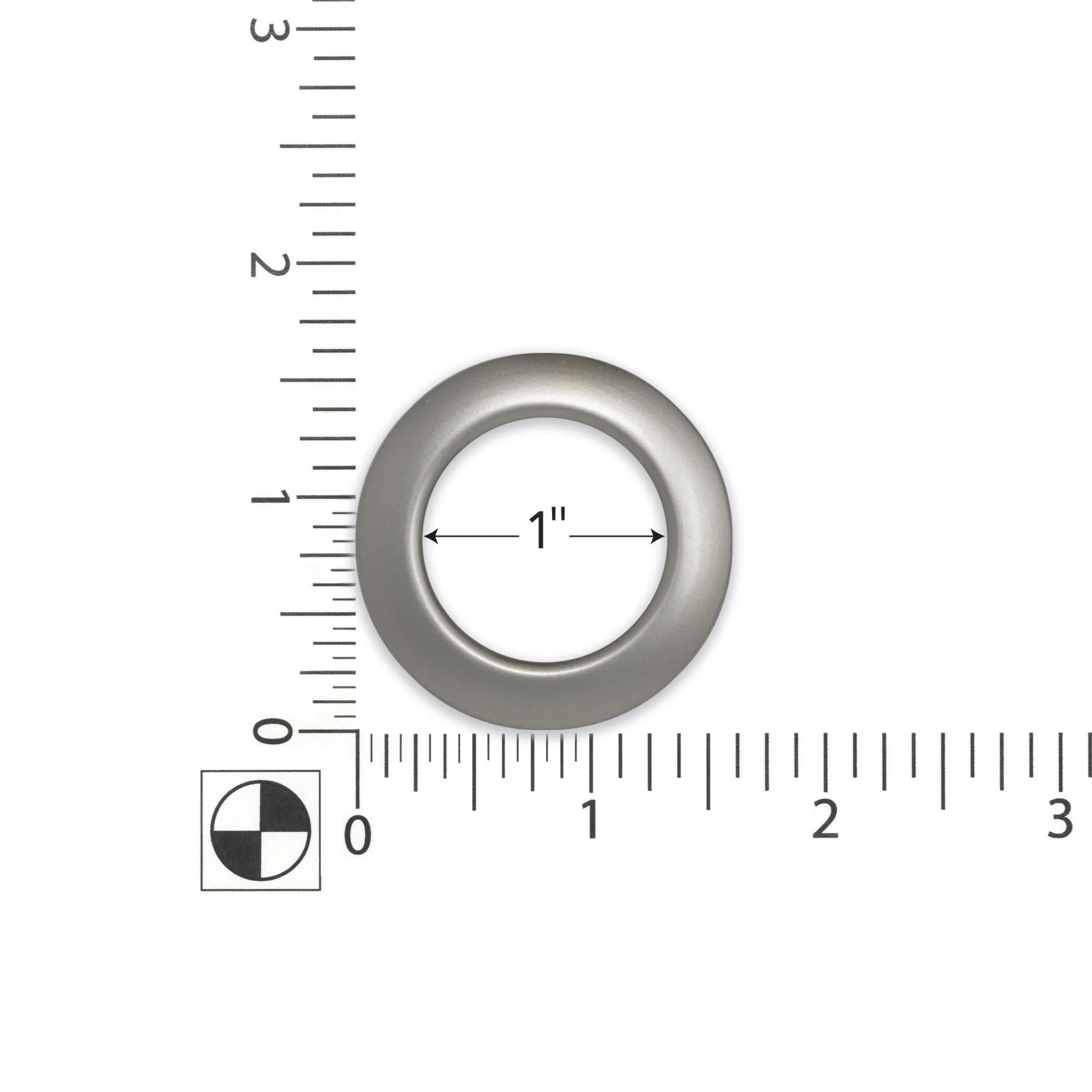 1" Curtain Grommets, 8 Sets