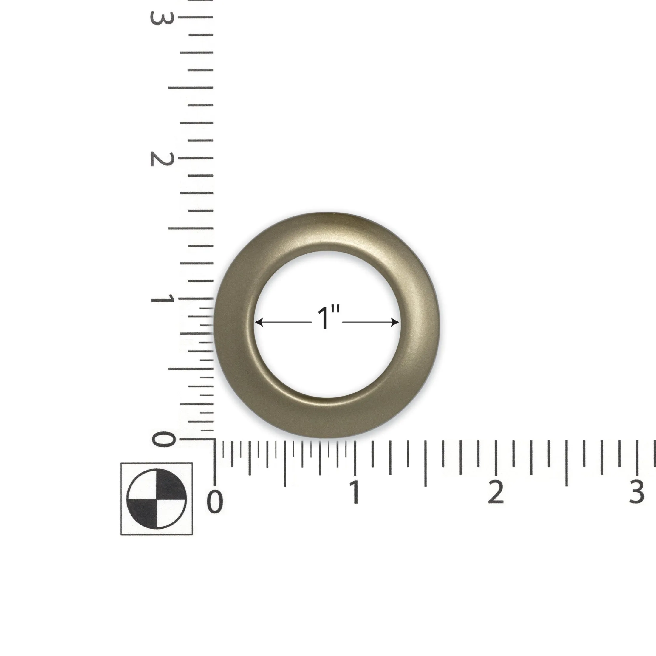 1" Curtain Grommets, 8 Sets