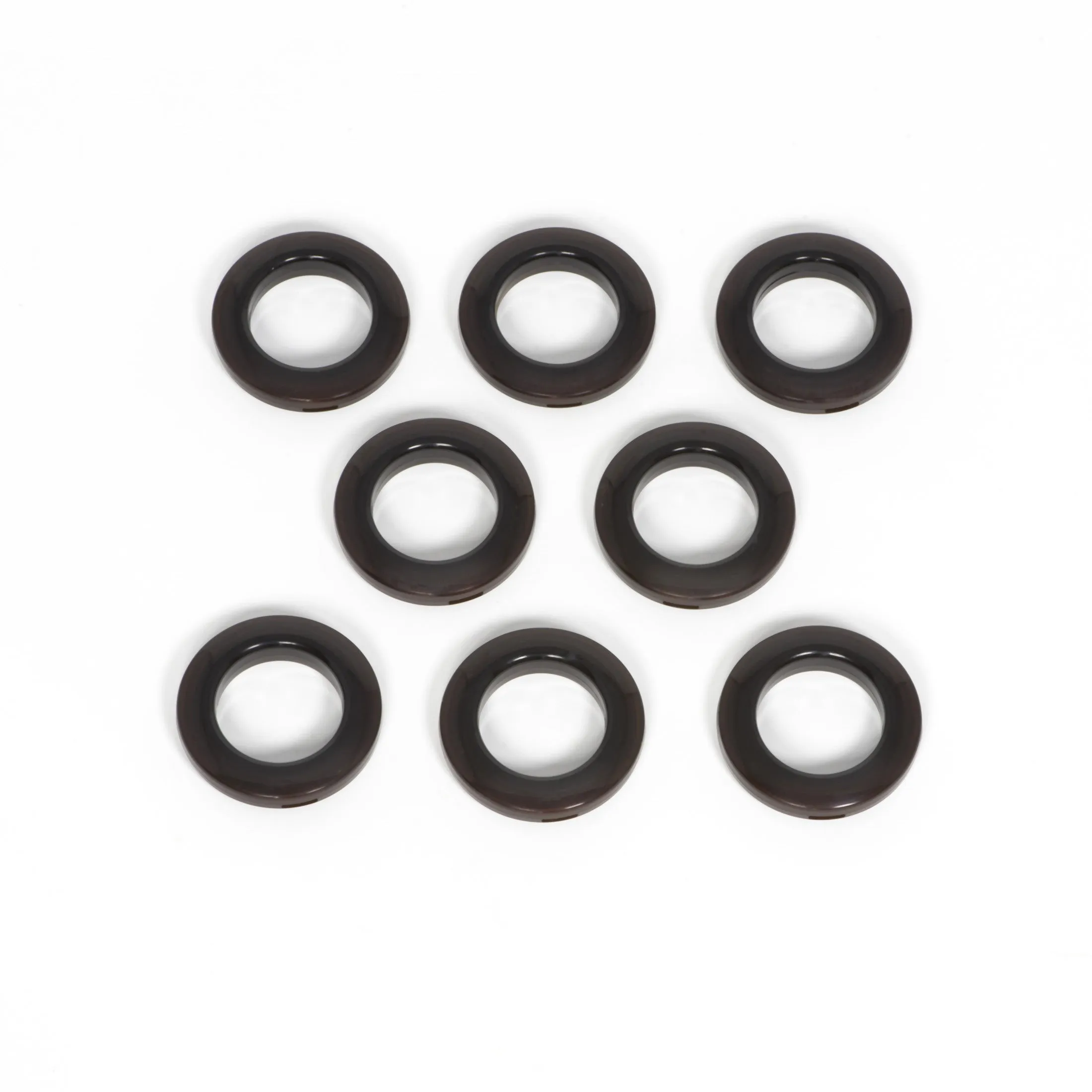 1" Curtain Grommets, 8 Sets