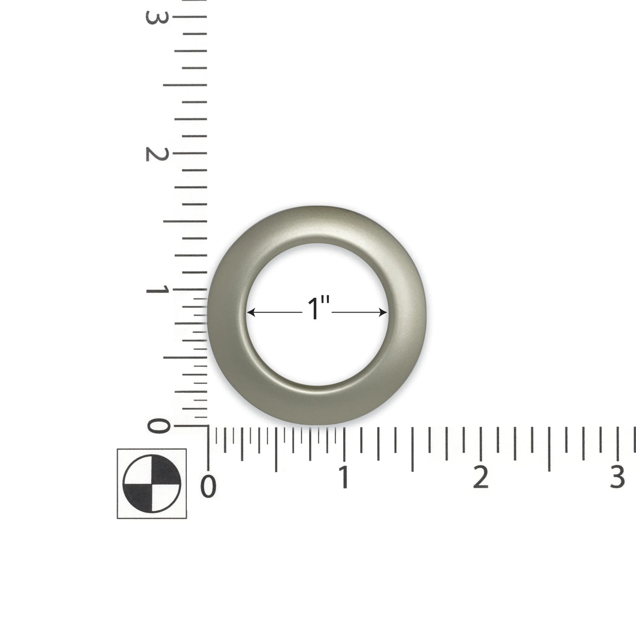 1" Curtain Grommets, 8 Sets