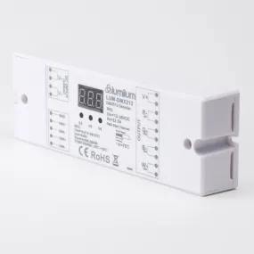 24V RGB Strip Lights - RGB DMX Hardwired Controller - In Wall Mounted Controller Series