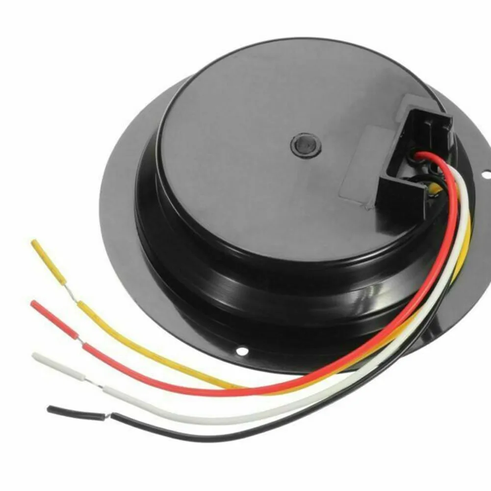 2pcs Round 16-led Truck Trailer Brake Stop Turn Signal Tail