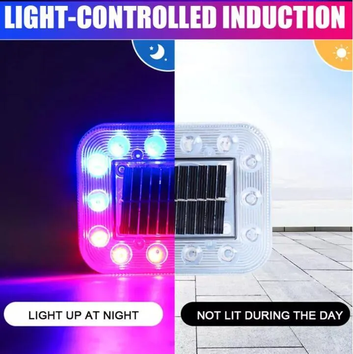 2PCS Strobe Light Warning Light Taillight Truck Lamp  Seven