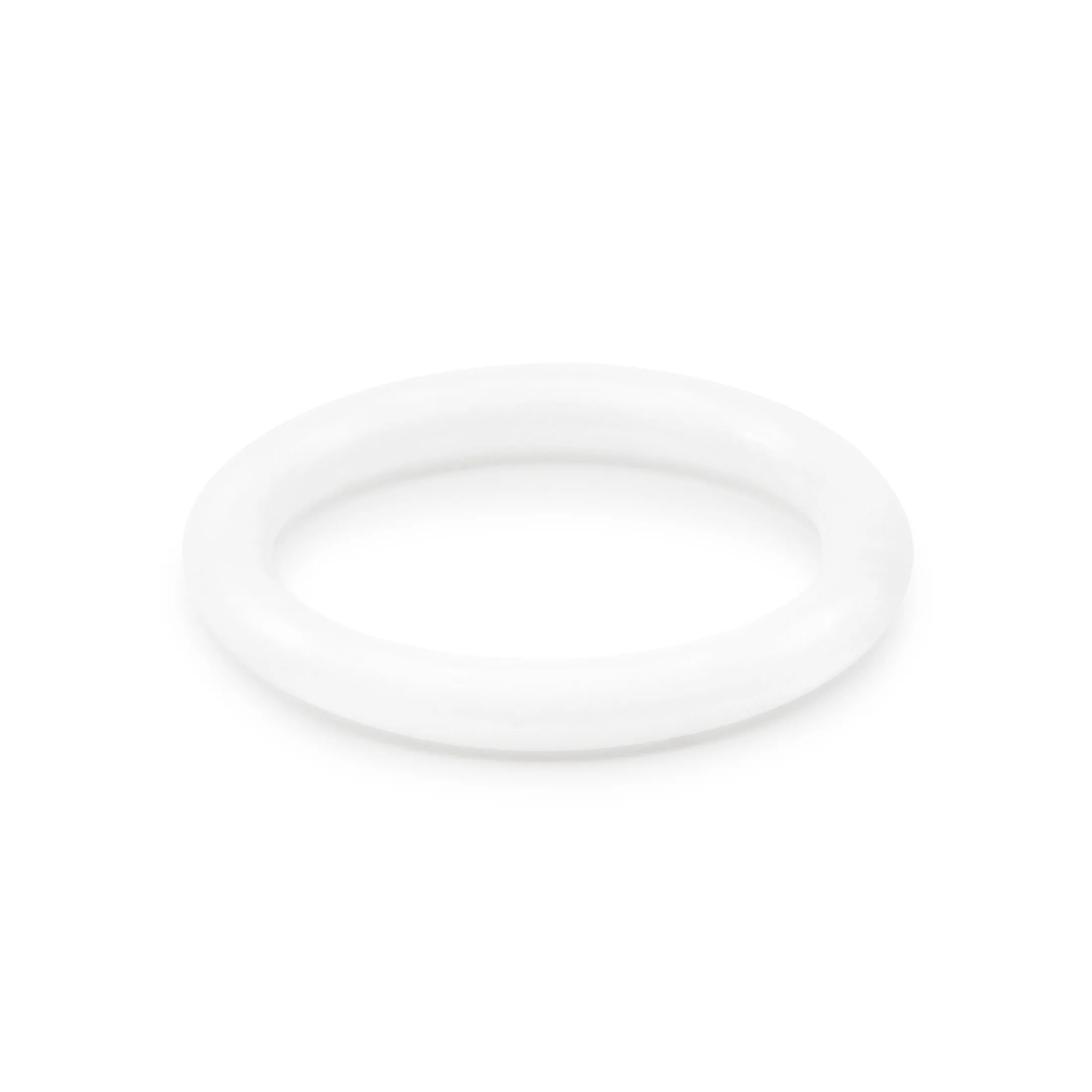 3/4" Plastic Rings, White, 24 pc