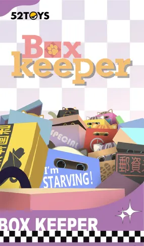 52TOYS Box Keeper Cats, Opened Blind Box