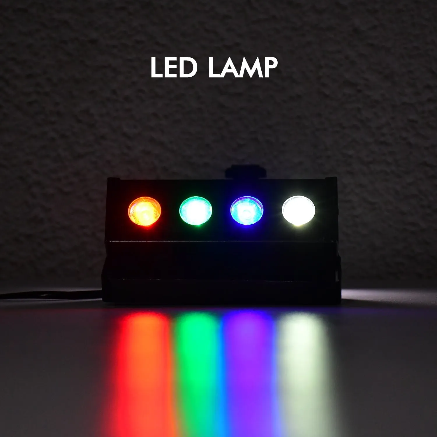 6426 Mini Laser Projector Low Par Light 4 LED RGBW Stage Lighting Laser Light