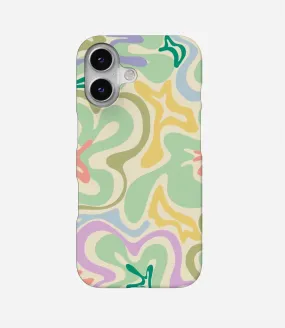 Abstract Tropical Swirl Phone Case