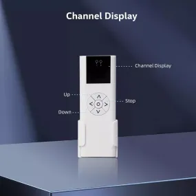 AC114-02 RF 433.92 Wireless Control, 2 Channel Blinds Controller for Motorized Roller Shades and Blinds