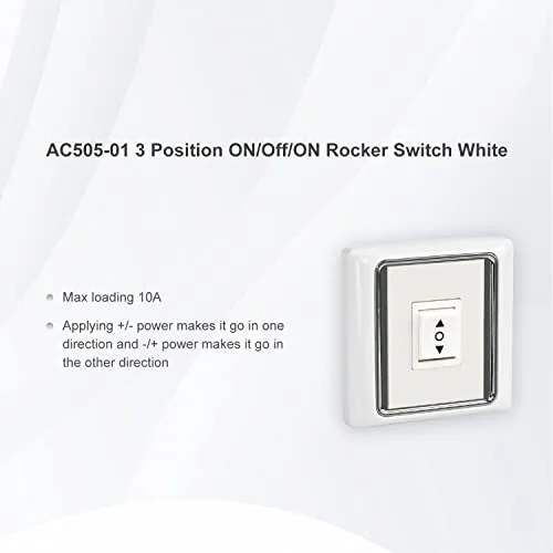 AC505-01 3 Position Rocker Switch