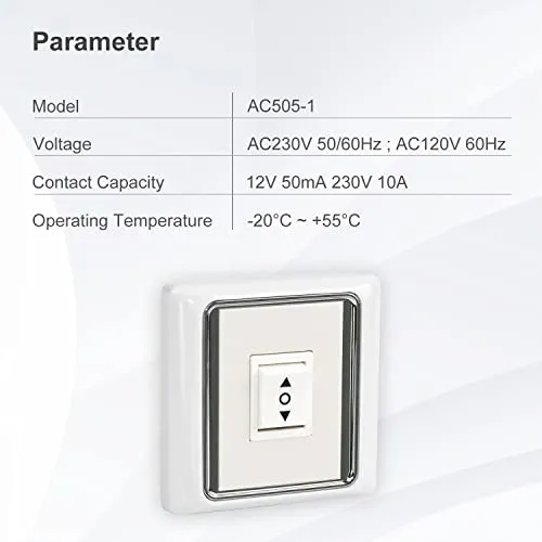 AC505-01 3 Position Rocker Switch