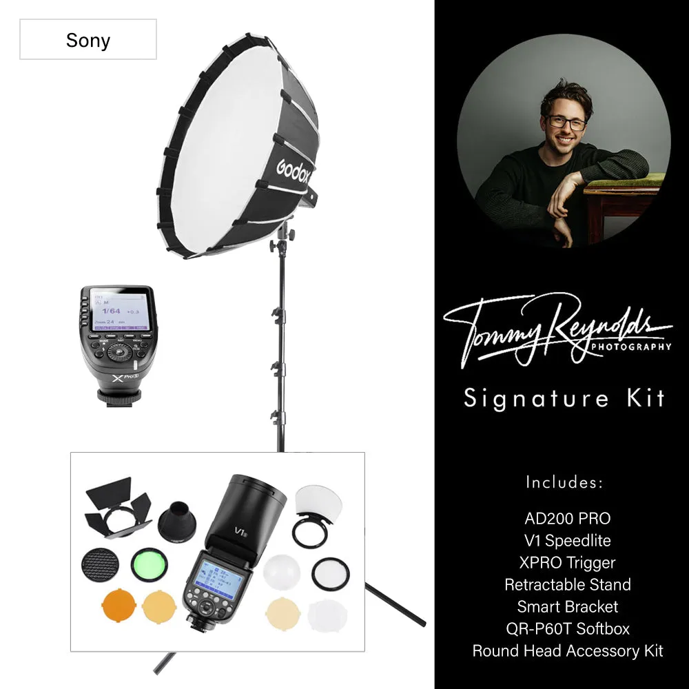 AD200PROII Signature Portable Battery Flash Kit for Wedding Photography
