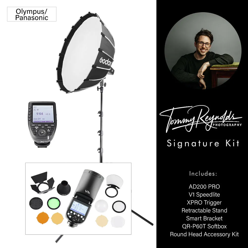 AD200PROII Signature Portable Battery Flash Kit for Wedding Photography