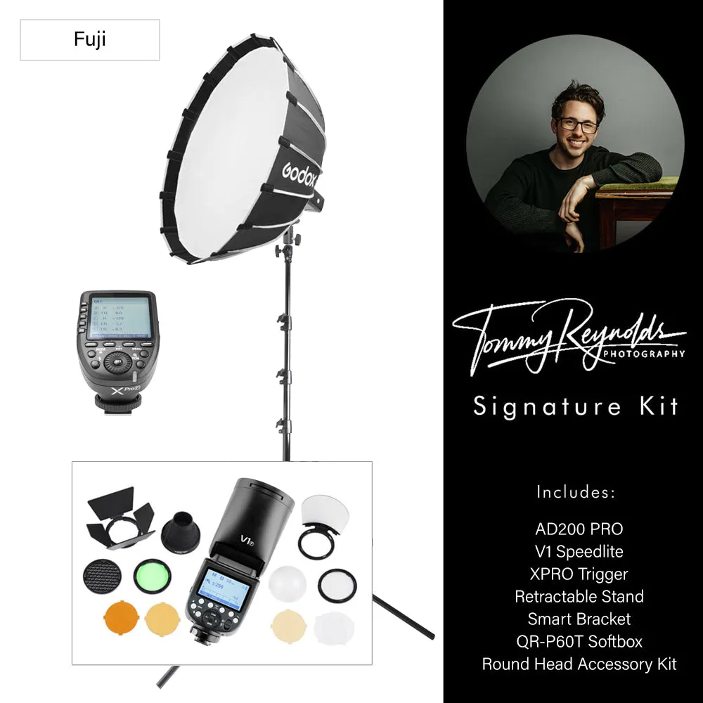AD200PROII Signature Portable Battery Flash Kit for Wedding Photography