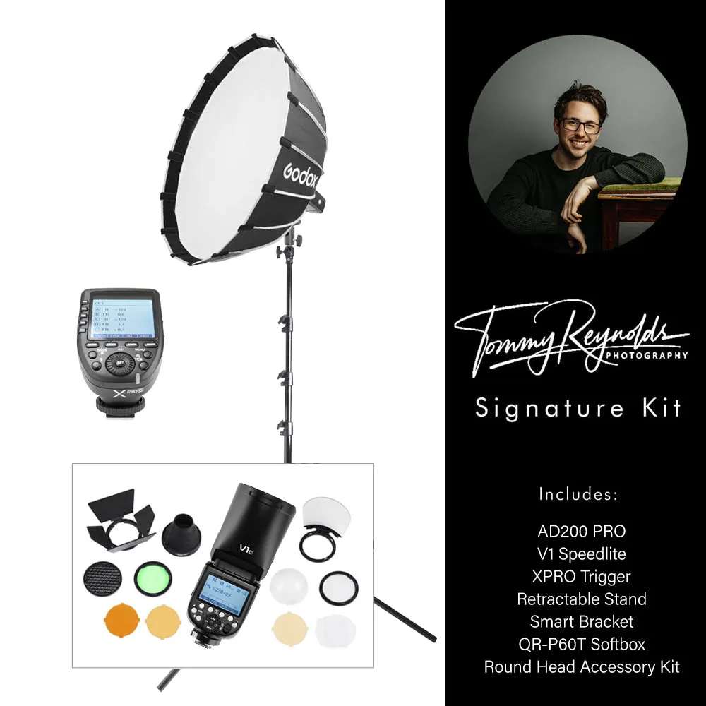 AD200PROII Signature Portable Battery Flash Kit for Wedding Photography