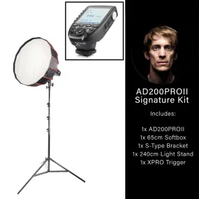 AD200PROII Single Head Portrait Photography Kit by Sean Tucker