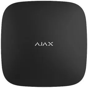 AJAX 42811.40.BL3 Security Control Panel with Alarm Photo Verification Support (LTE/3G/2G 2xSIM, Wi-Fi, Ethernet), Black