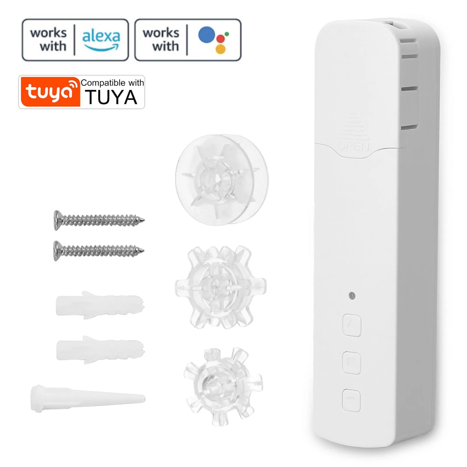 Alexa Google Home  Electric Pull Bead Curtain Motor