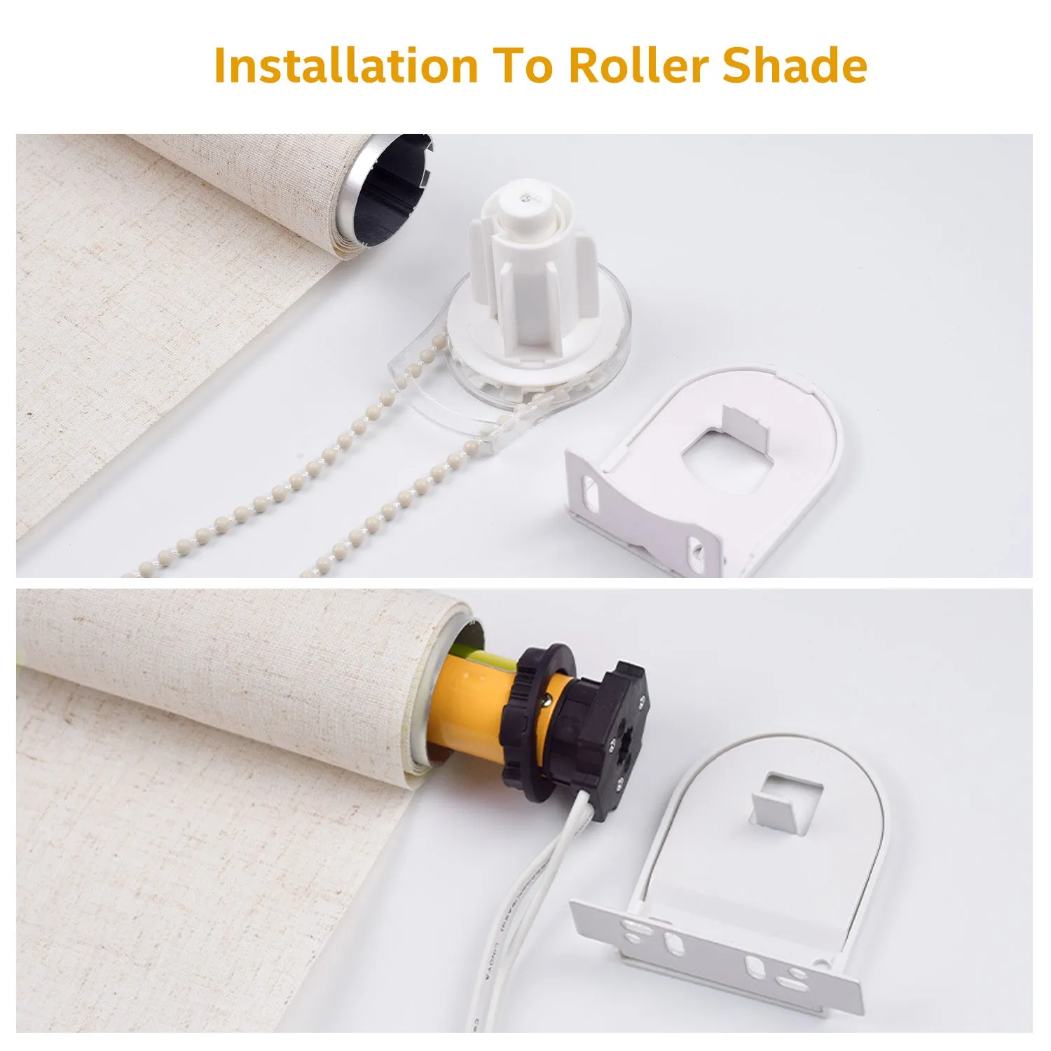 AM25 WiFi Smart Blinds Motor for 1.5"(38mm)/ 1.75"(43mm) Shade tube for Alexa,Googlehome