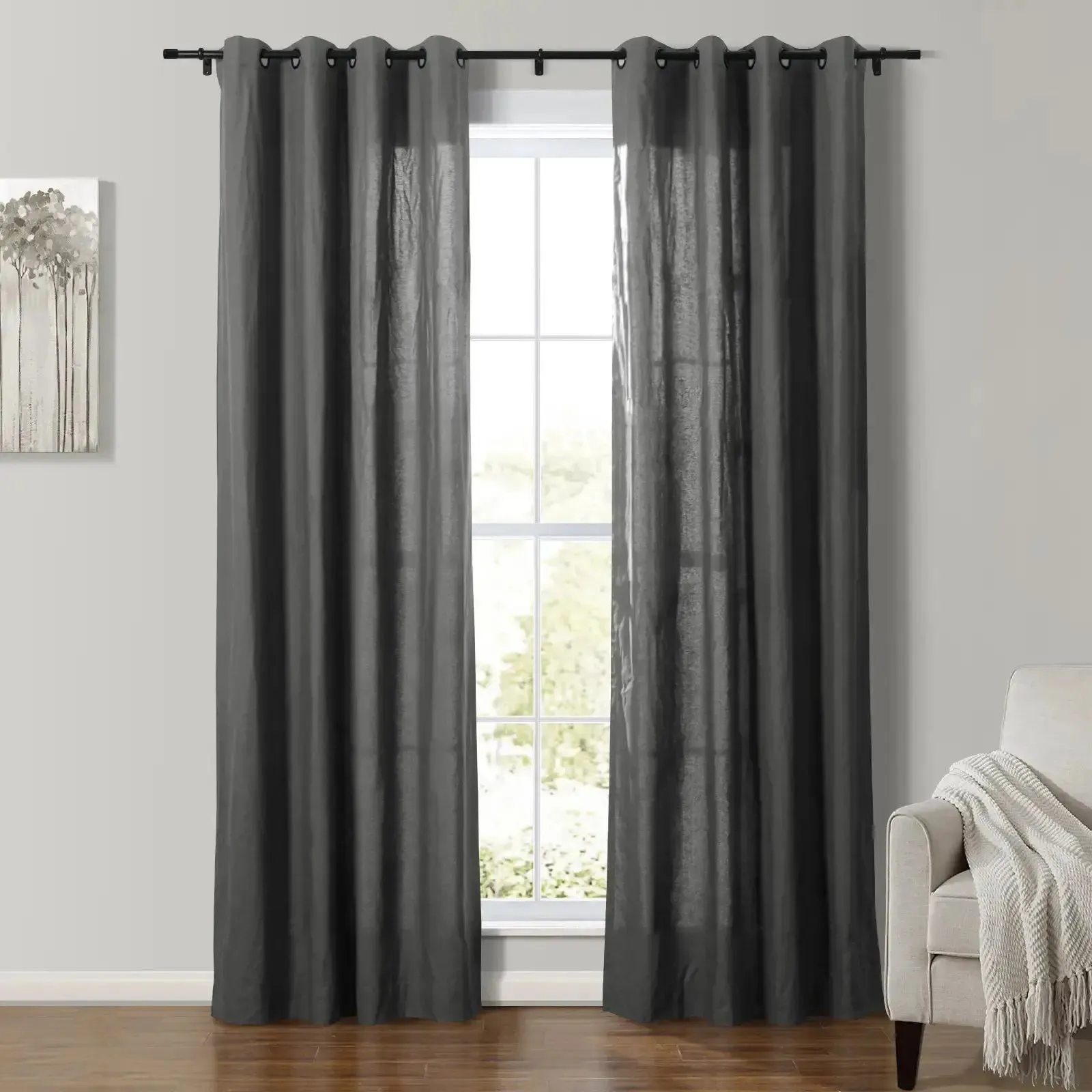 Andy 100% Cotton Drapery Grommet