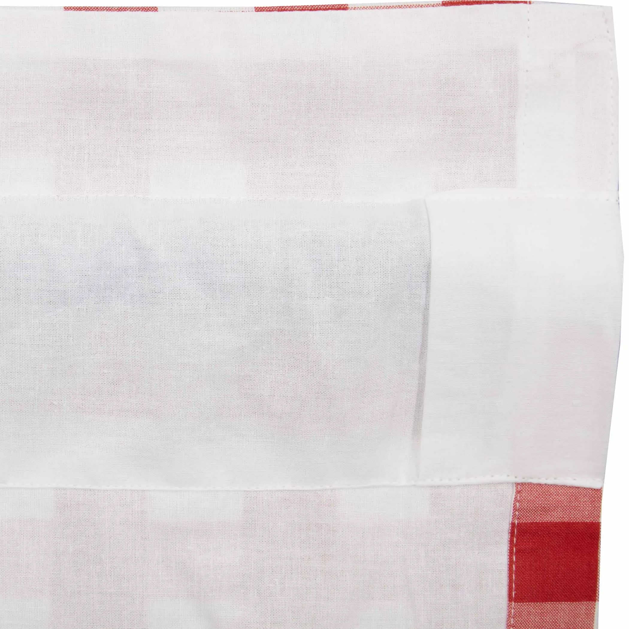 Annie Buffalo Red Check Panel 96x50