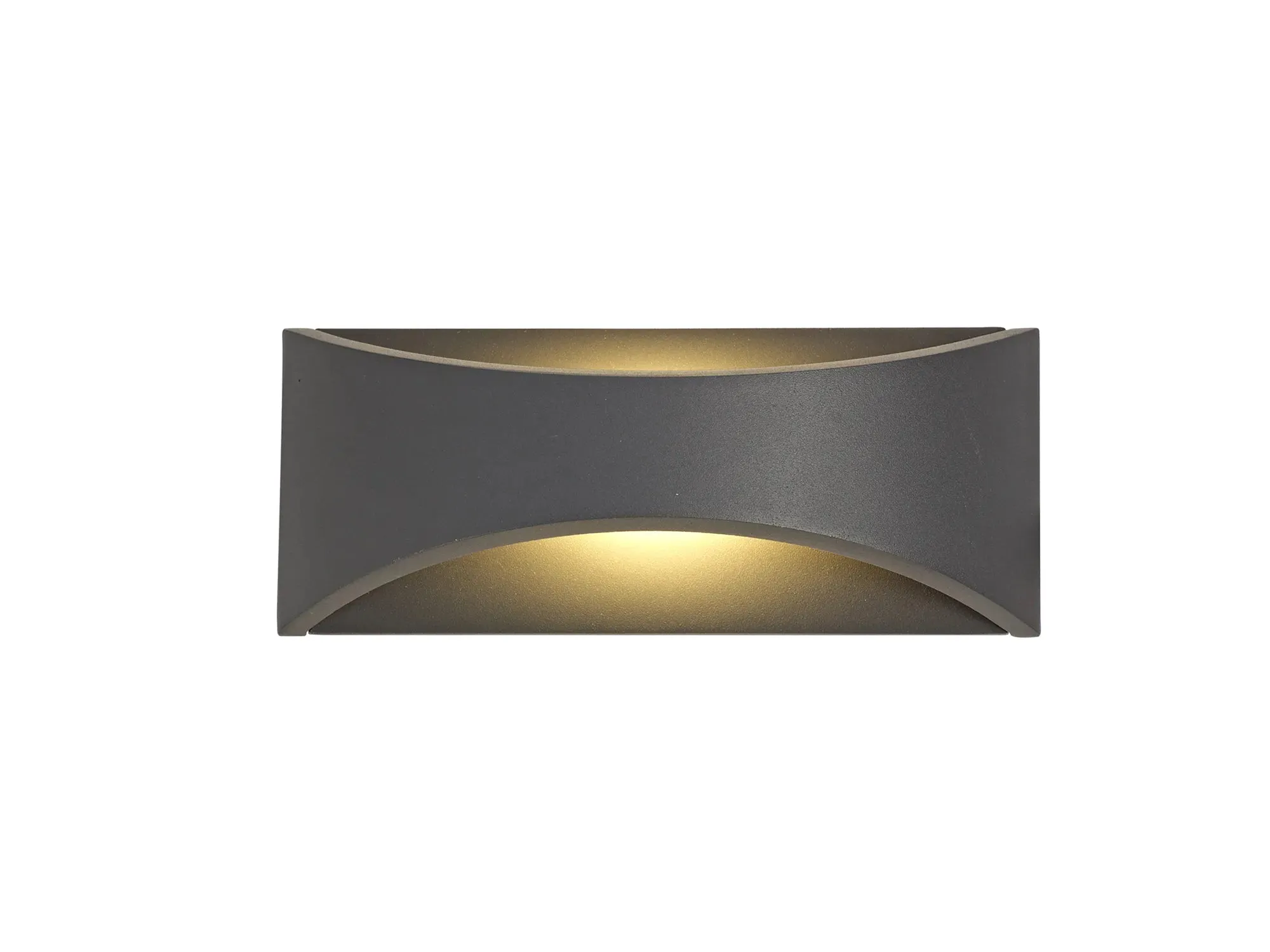 Aryana Up/Down Outdoor LED Wall Light IP54 - Anthracite/White