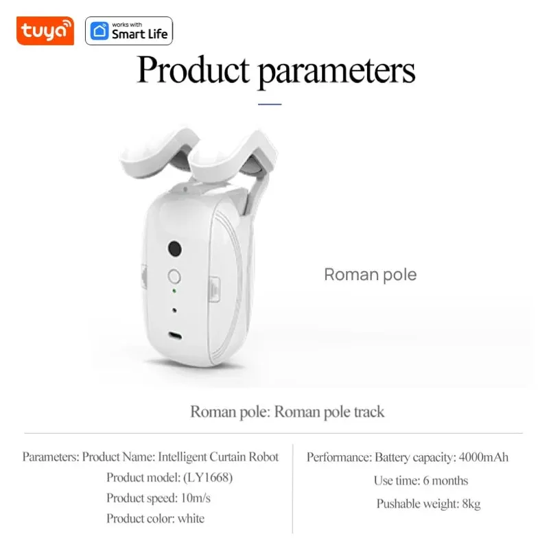 AutoGlide Smart Curtain Robot – Your Personal Window Assistant