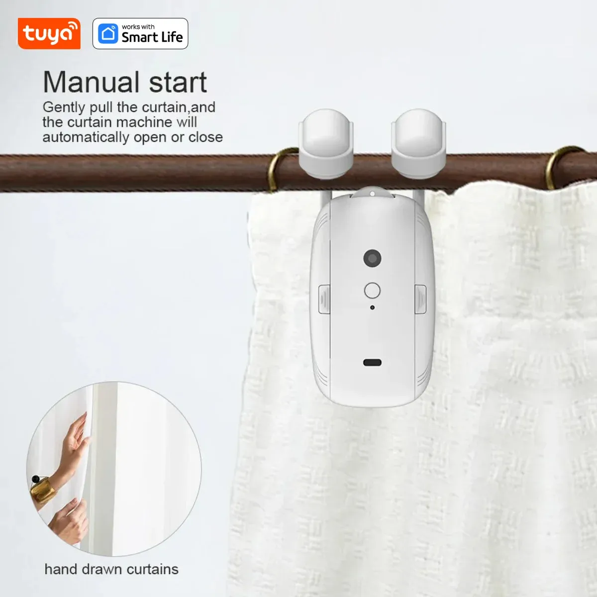 AutoGlide Smart Curtain Robot – Your Personal Window Assistant