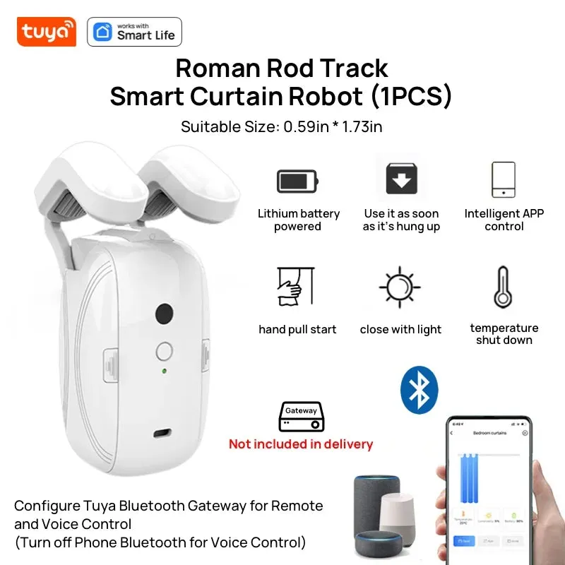 AutoGlide Smart Curtain Robot – Your Personal Window Assistant