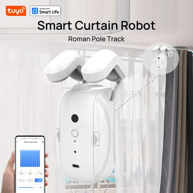 AutoGlide Smart Curtain Robot – Your Personal Window Assistant