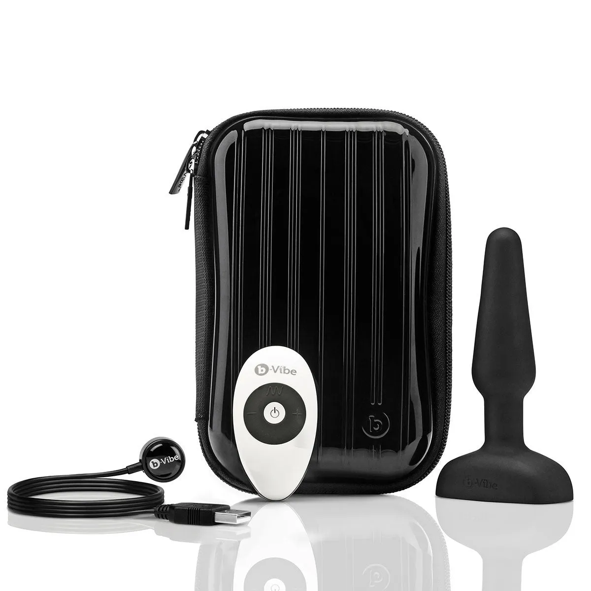 b-Vibe Trio Plug Waterproof Remote Control Vibrating Anal Toy