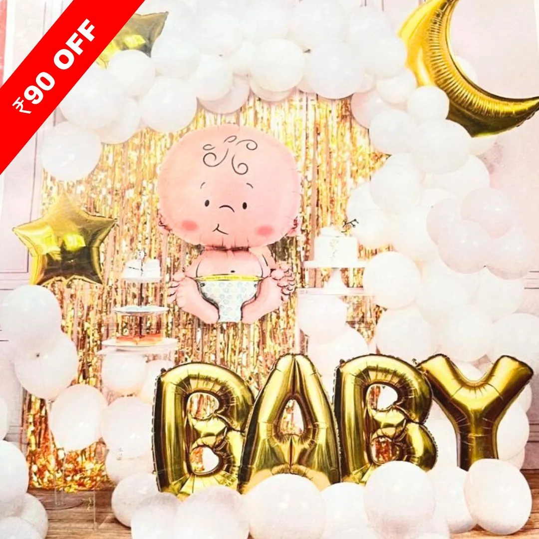 Baby Shower Foil Balloon Combo