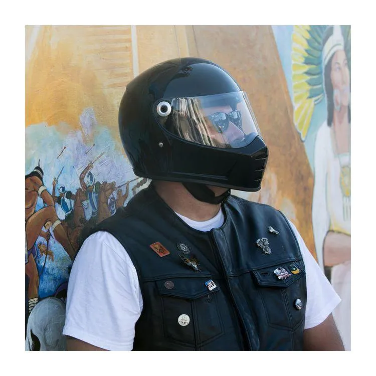 Biltwell Lane Splitter Gloss Black Helmet