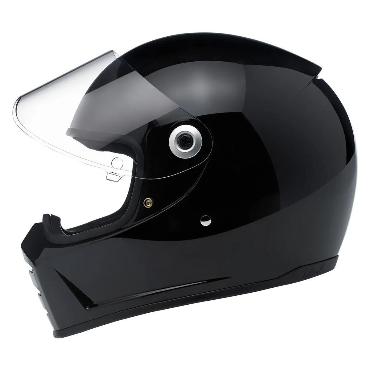 Biltwell Lane Splitter Gloss Black Helmet