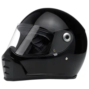 Biltwell Lane Splitter Gloss Black Helmet