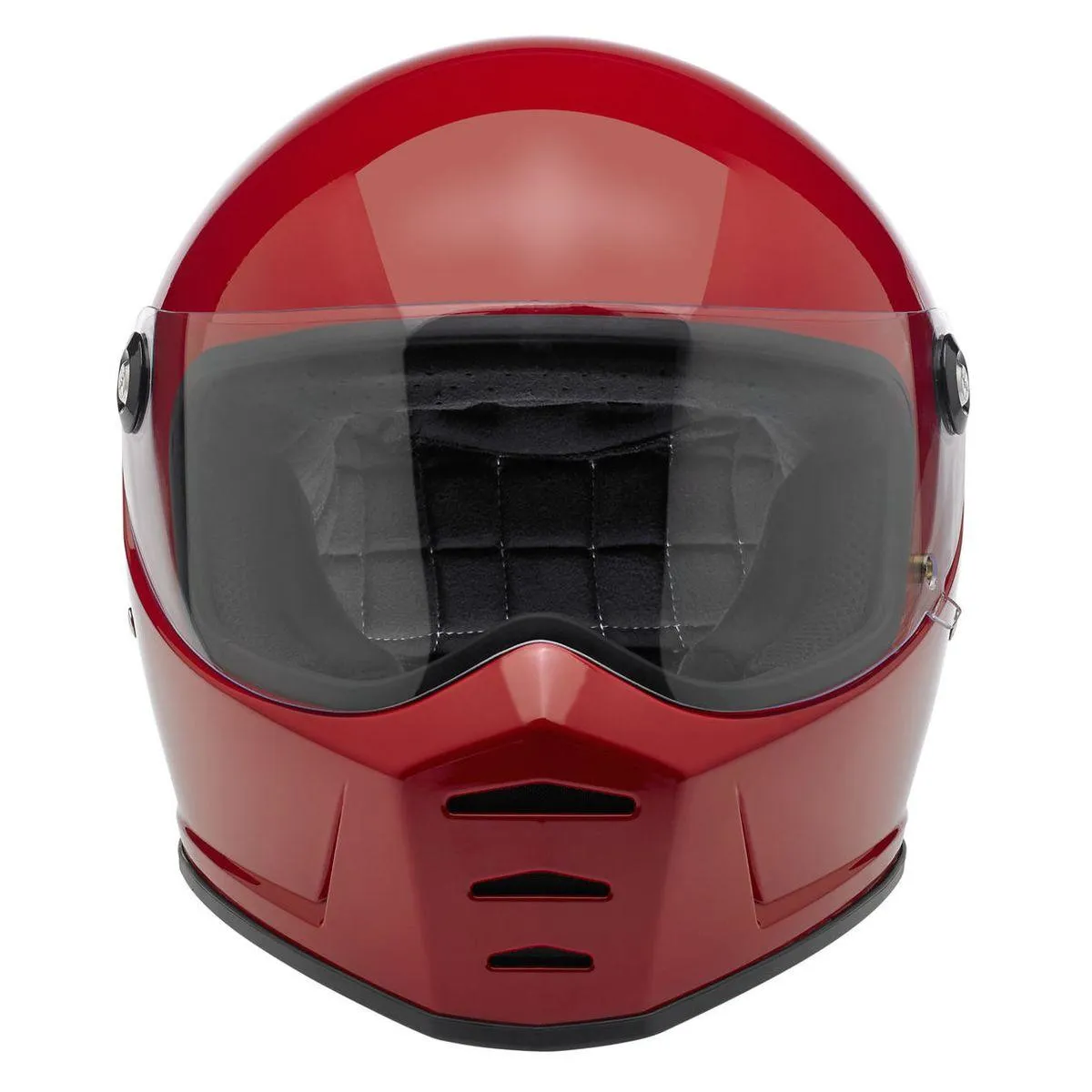 Biltwell Lane Splitter Gloss Blood Red Helmet