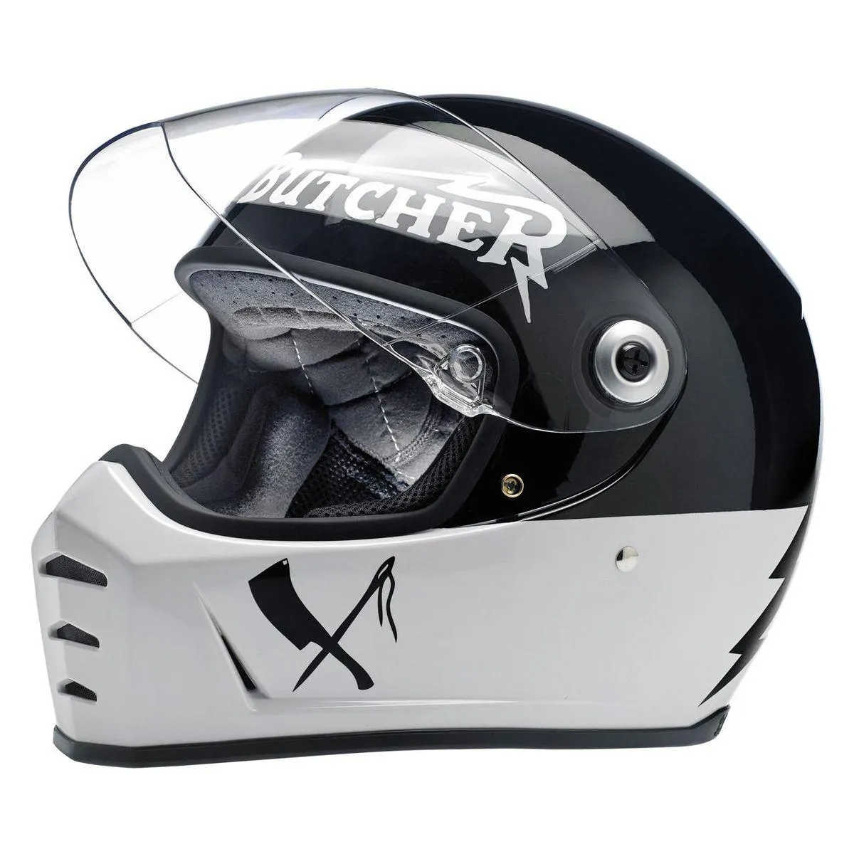 Biltwell Lane Splitter Rusty Butcher Helmet