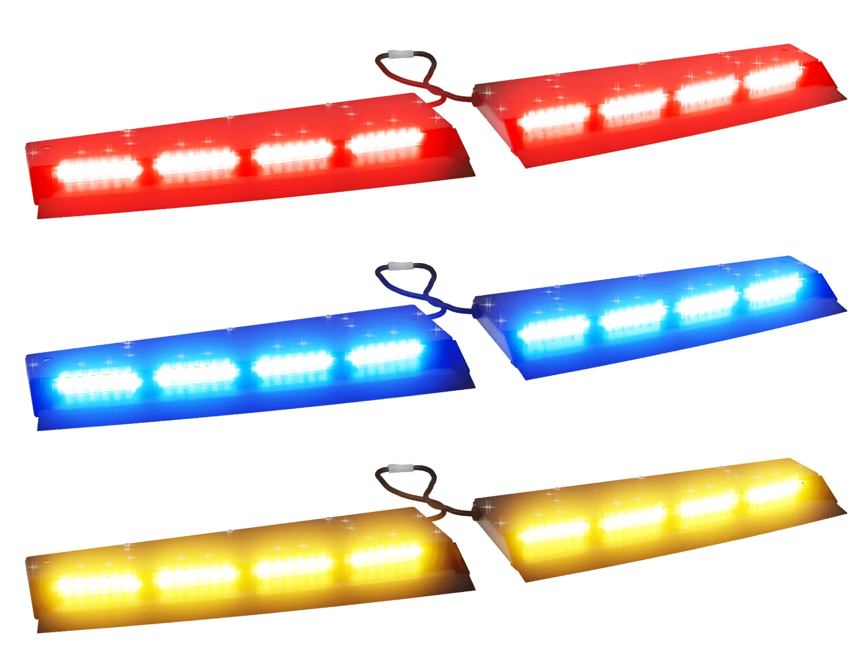 Blitz X Series 8 LED Visor Light Bar