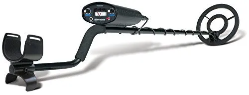 Bounty Hunter 3410001 TK4 Tracker IV Metal Detector, 8-inch Waterproof Coil Detects, Black