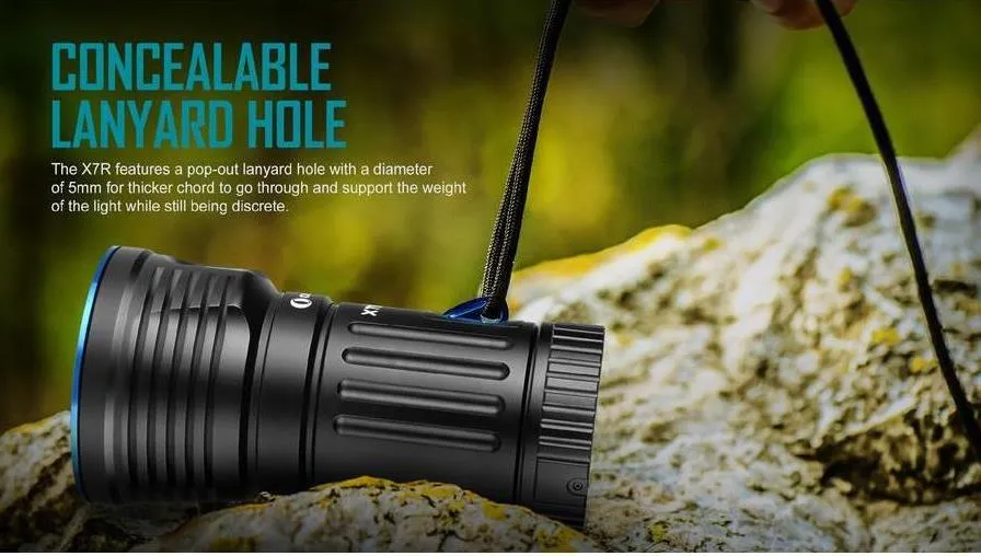 Brand New OLIGHT X7R Marauder 12,000 Lumens rechargeable LED Flashlight/Searchlight