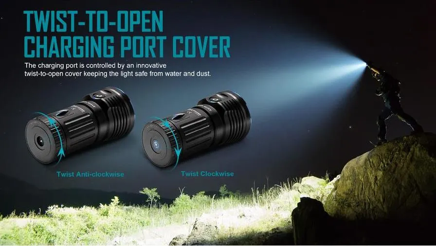 Brand New OLIGHT X7R Marauder 12,000 Lumens rechargeable LED Flashlight/Searchlight