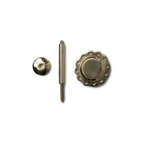 Brass Small Hold Back Scallop (Single)