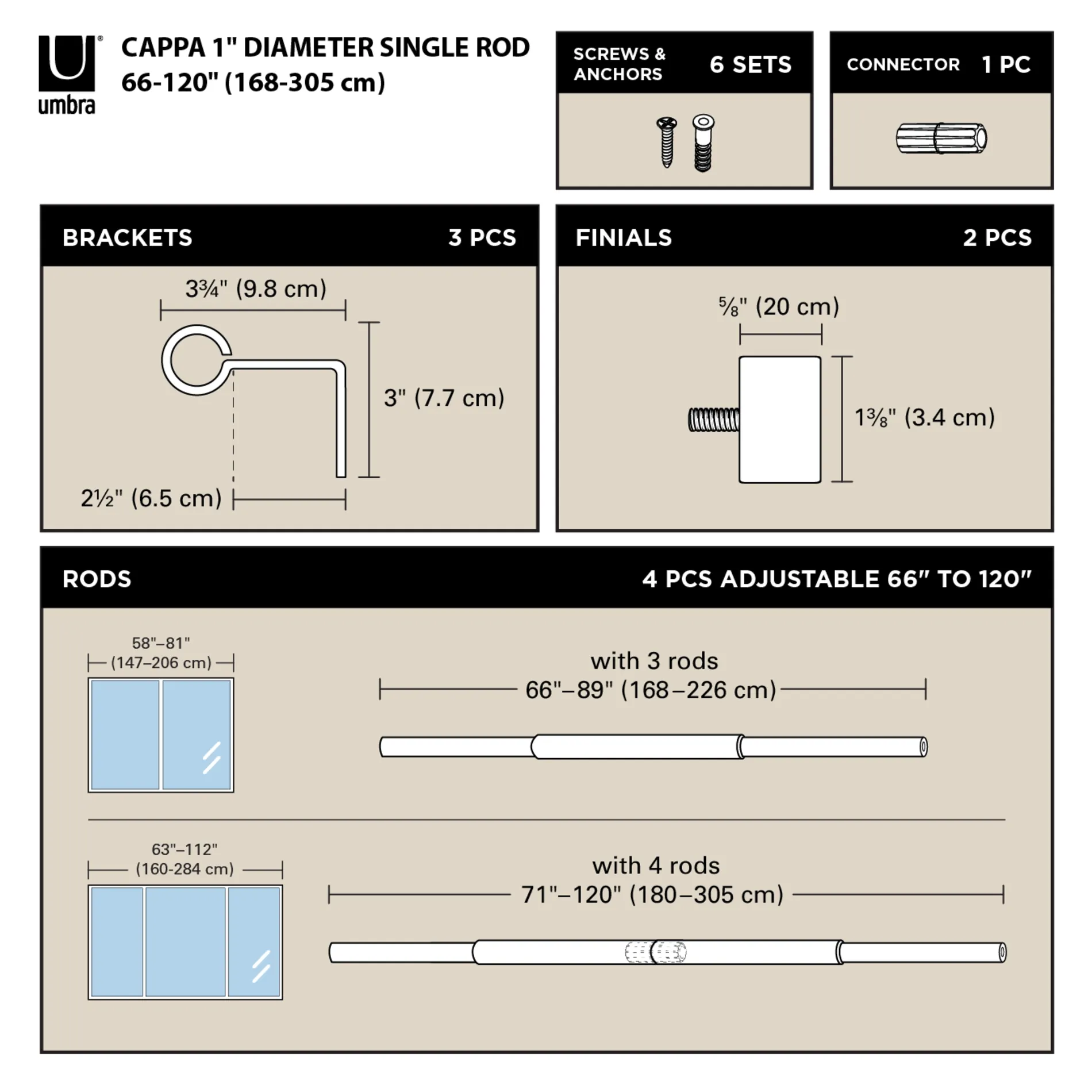 Cappa Curtain Rod