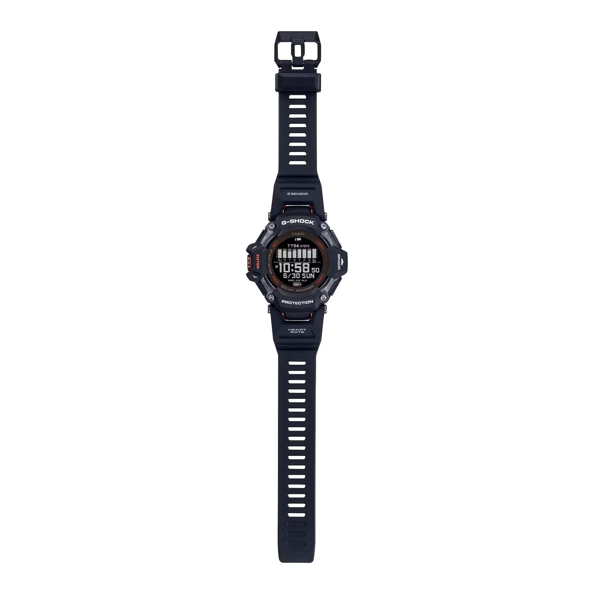 CASIO G-SHOCK GBDH2000-1A Move Heart Rate Monitor GPS Solar Activity Watch
