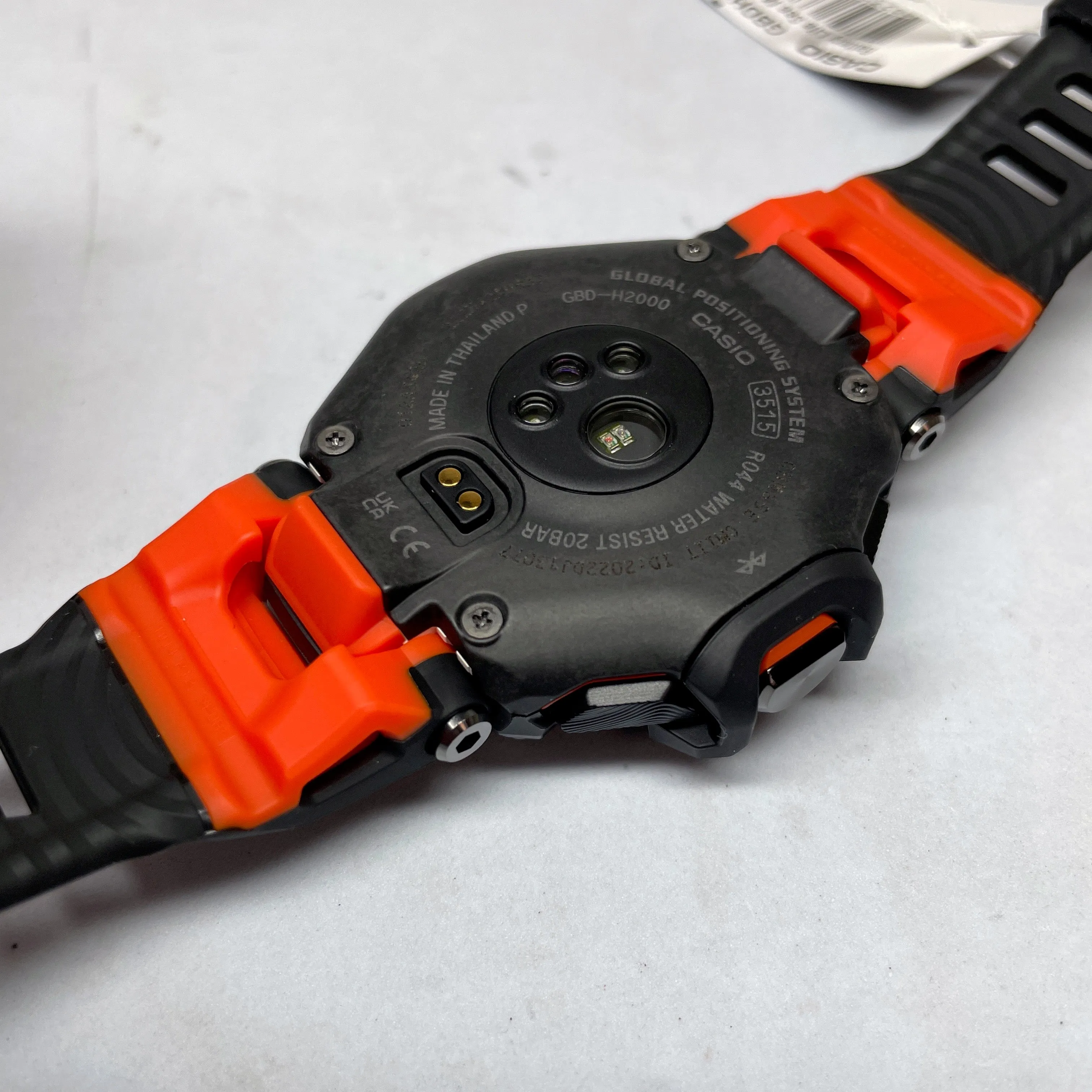 CASIO G-SHOCK GBDH2000-1A Move Heart Rate Monitor GPS Solar Activity Watch